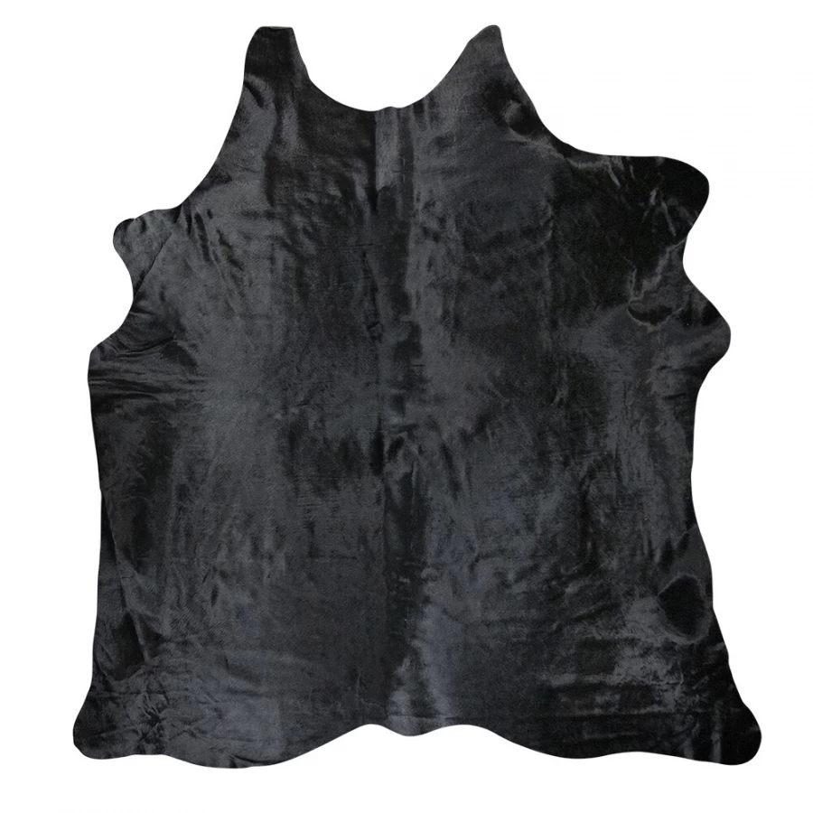 Tapis Vache Couleur Noir 250cm 3 Tapis Vache Couleur Noir 250cm