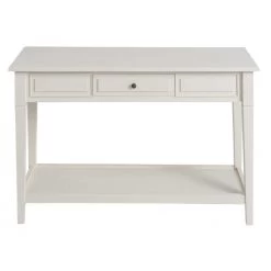 Console 1 Tiroir Etagère Pin Massif 25 Patines Au Choix