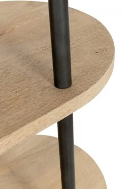 Etagère 5 Niveaux Bois Naturel Métal Noir -Meubles De Maison Magasin 447 1 Etagere 5 Niveaux Bois Naturel Metal Noir Jline Jolipa Deco Campagne Chic 4