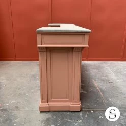 Comptoir Bar Double Plateau Uni 25 Patines Au Choix -Meubles De Maison Magasin 451 1 Comptoir Double Plateau Signature Mobilier Deco Campagne Chic 5