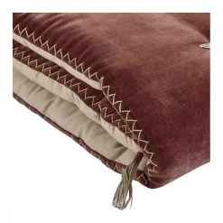 Futon Matteo Velours / Lin Terracota 180x80 Blanc D'Ivoire -Meubles De Maison Magasin 452 1 Futon Matteo Velours Terracota 180x80 Blanc d Ivoire Deco Campagne Chic 3