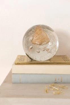 Presse-Papier Tourbillon De Bulles Or -Meubles De Maison Magasin 462 1 Presse Papier Tourbillon de Bulles Or Jline Jolipa Deco Campagne Chic 3