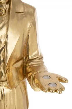 Cerf Serveur Plateau Or 194cm -Meubles De Maison Magasin 465 1 Cerf Serveur Plateau Cerf Jline Jolipa Deco Campagne Chic 4