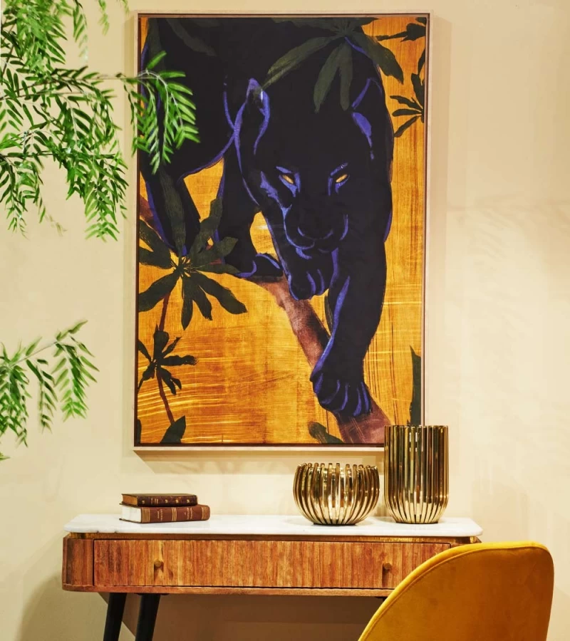 Coupe Photophore Copper Doré Haute GM Athezza 4 Coupe Photophore Copper Doré Haute GM Athezza – Image 2