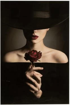 Cadre Mural Femme Verre 150cm