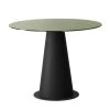 Table Ronde Impero Verre Kaki Athezza ø100cm -Meubles De Maison Magasin 482 1 Table Ronde Verre Kaki Impero Athezza Hanjel Deco Campagne Chic