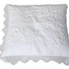 Taie D'oreiller Boutis Blanc Mariage Coquecigrues 60x60 -Meubles De Maison Magasin 488 1 Taie d oreiller Mariage Boutis Blanc Coquecigrues