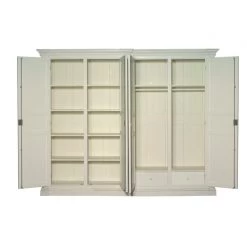 Armoire 4 Portes Pin Massif Rivoli - 25 Patines Au Choix 7 Armoire 4 Portes Pin Massif Rivoli - 25 Patines Au Choix -Meubles De Maison Magasin 489 1 Armoire 4 Portes Rivoli Signature Deco Campagne Chic