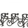 Statue Figurines Tendem Cyclistes Aluminium Noir 1 Statue Figurines Tendem Cyclistes Aluminium Noir -Meubles De Maison Magasin 499 1 Statue Figurines Tendem Aluminium Noir Jline Jolipa Deco Campagne Chic
