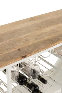 Bar Comptoir Scooter Métal Blanc -Meubles De Maison Magasin 505 1 Bar Comptoir Scooter Metal Blanc Jline Jolipa Deco Campagne Chic 7