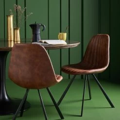 Chaise Facelle Chocolat -Meubles De Maison Magasin 512 1 Chaise Facelle Chocolat Signature Mobilier Deco Campagne Chic 5