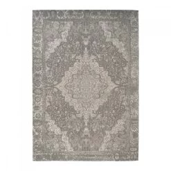 Tapis Darya Gris 240x150 Blanc D'Ivoire