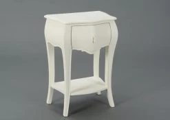 Chevet 1 Tiroir Murano Blanc -Meubles De Maison Magasin 525 Chevet 1 Tiroir Murano Blanc