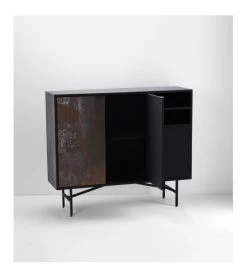 Buffet Bas 3 Portes Rusty Athezza -Meubles De Maison Magasin 529 1 Buffet Bas 3 Portes Rusty Athezza Hanjel Deco Campagne Chic 3