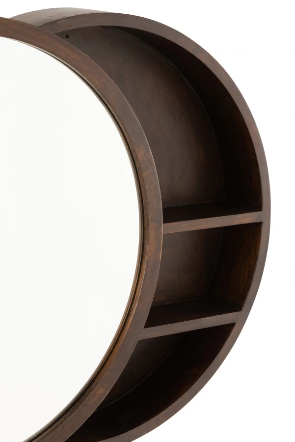 Miroir Coulissant Conie Manguier Foncé ø60cm 11 Miroir Coulissant Conie Manguier Foncé ø60cm – Image 9