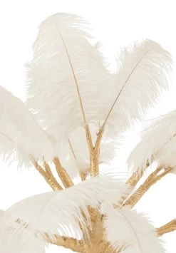 Arbre Métal Or Plumes Blanches 120cm 7 Arbre Métal Or Plumes Blanches 120cm -Meubles De Maison Magasin 545 1 Arbre Metal Or Plumes Blanches PM Jline Jolipa Deco Campagne Chic