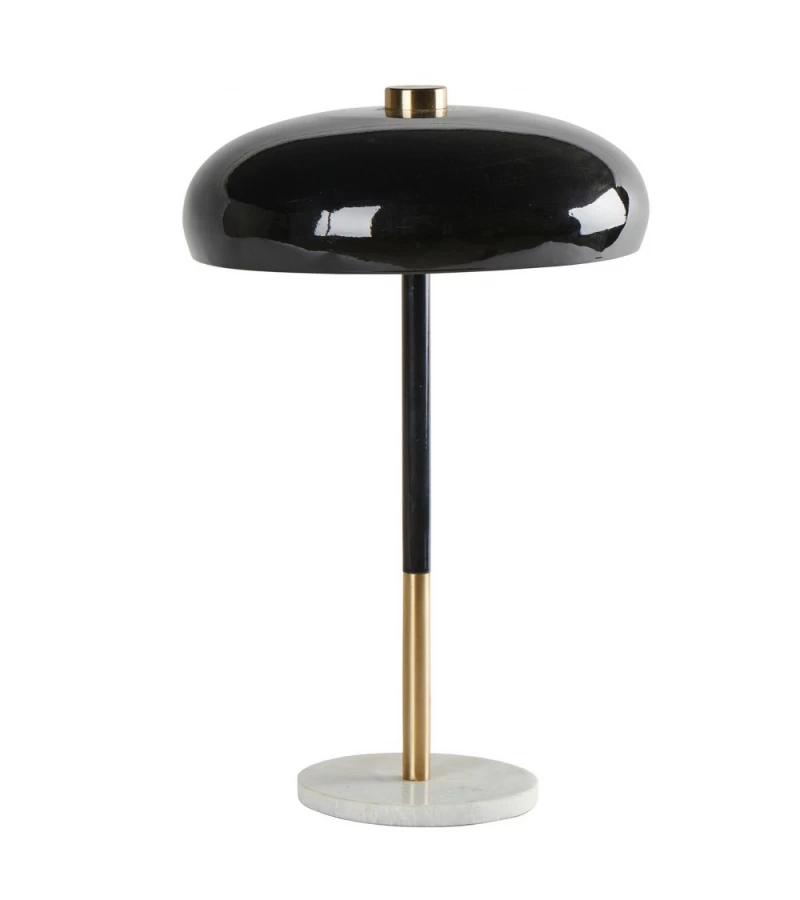 Lampe Margot Noire Laiton Marbre Blanc Athezza 3 Lampe Margot Noire Laiton Marbre Blanc Athezza
