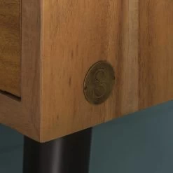 Bureau Eliot Acacia Massif -Meubles De Maison Magasin 547 1 Bureau Eliot Acacia Massif Signature Mobilier Deco Campagne Chic 13