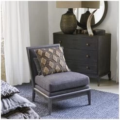 Fauteuil Milo Anthracite Frêne Dos Cannage Blanc D'Ivoire -Meubles De Maison Magasin 552 1 Fauteuil Milo Anthracite Frene Cannage Blanc d Ivoire Deco Campagne Chic 2