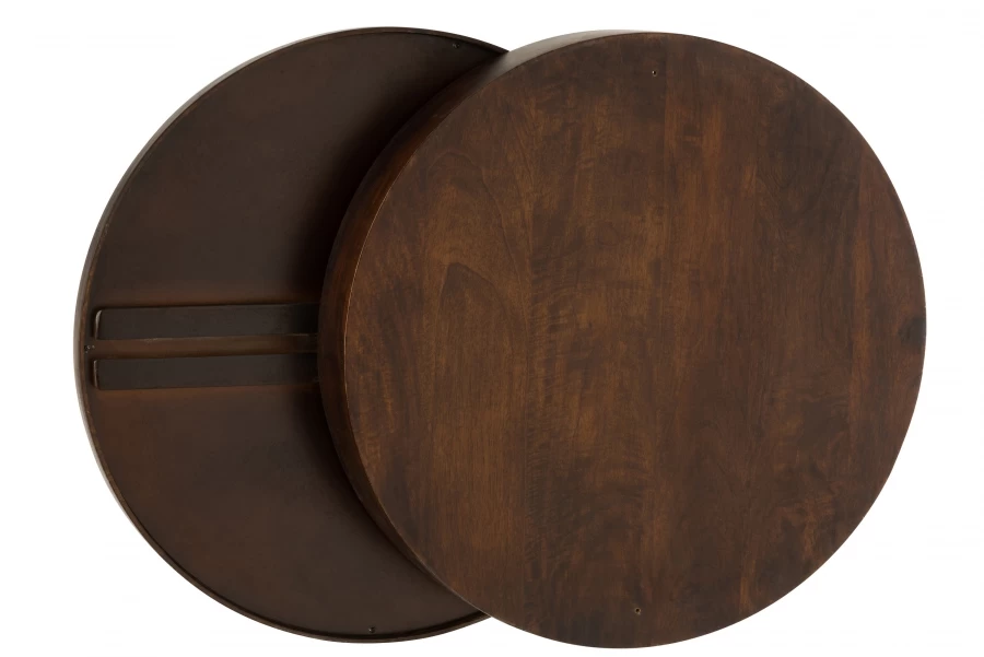 Miroir Coulissant Conie Manguier Foncé ø60cm 7 Miroir Coulissant Conie Manguier Foncé ø60cm – Image 5