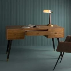 Bureau Eliot Acacia Massif -Meubles De Maison Magasin 571 1 Bureau Eliot Acacia Massif Signature Mobilier Deco Campagne Chic 8