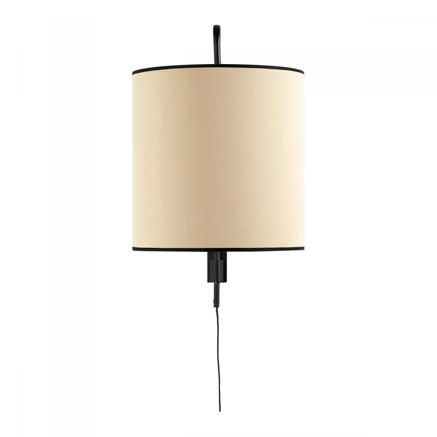 Applique Pivotante Alice Noir / Beige Blanc D'Ivoire 4 Applique Pivotante Alice Noir / Beige Blanc D'Ivoire – Image 2