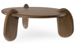 Table Basse Ronde Saigon Naturelle Athezza