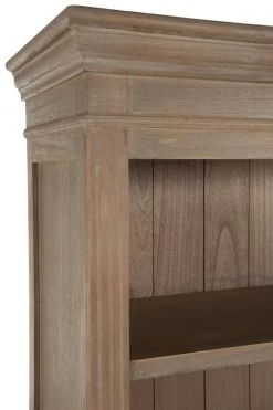 Bibliothèque 4 Portes Bois Naturel -Meubles De Maison Magasin 579 1 Bibliotheque 4 Portes Bois Naturel Jline Jolipa Style Campagne 8