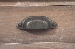 Console 2 Tiroirs Bois Naturel Grisé Paniers Osier Jolipa -Meubles De Maison Magasin 579 1 Console 2 Tiroirs Bois Naturel Grise Paniers Osier Jline Jolipa Deco Campagne Chic 7