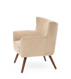 Fauteuil Velours Côtelé Wayne Athezza (3 Couleurs) -Meubles De Maison Magasin 579 1 Fauteuil Wayne Velours Cotele Weimar Athezza hanjel Deco Campagne Chic 4