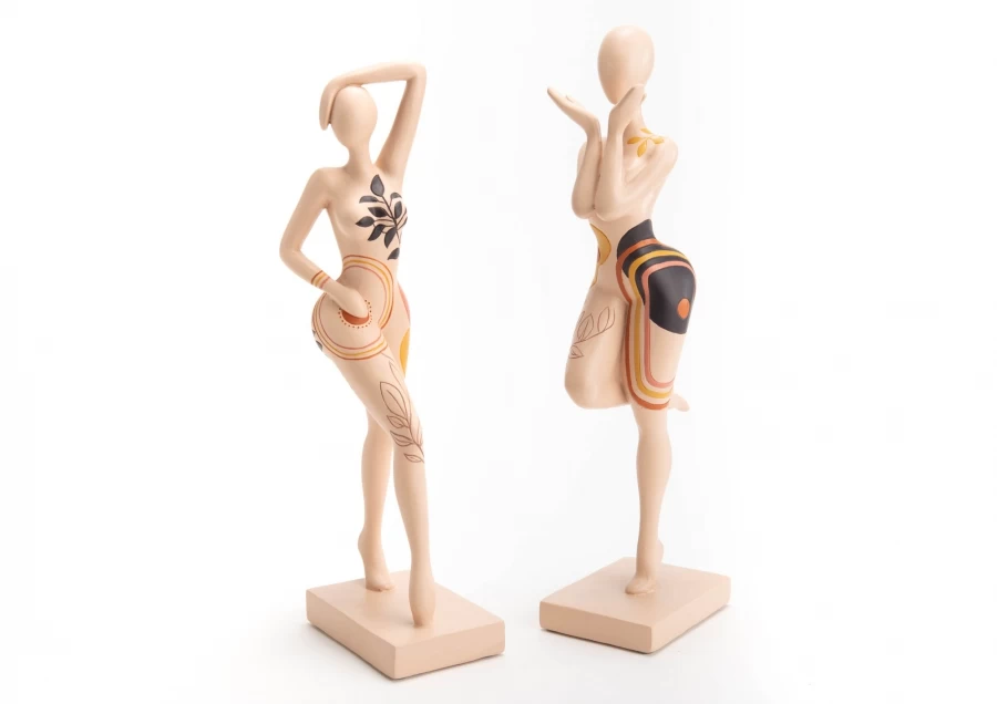 Statue Femme Crème Almeria Amadeus Cades Deco 5 Statue Femme Crème Almeria Amadeus Cades Deco – Image 3