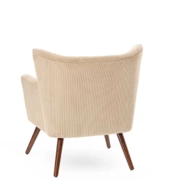 Fauteuil Velours Côtelé Wayne Athezza (3 Couleurs) -Meubles De Maison Magasin 584 1 Fauteuil Wayne Velours Cotele Weimar Athezza hanjel Deco Campagne Chic 3