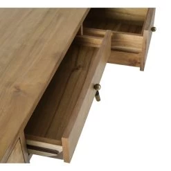 Bureau Eliot Acacia Massif -Meubles De Maison Magasin 585 1 Bureau Eliot Acacia Massif Signature Mobilier Deco Campagne Chic 5