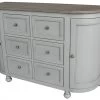 Buffet 6 Tiroirs Bohème Gris