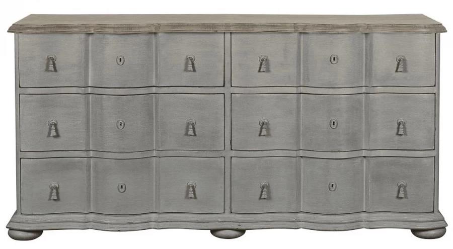 Commode 6 Tiroirs Carlotta Pierre Blanc D'Ivoire 3 Commode 6 Tiroirs Carlotta Pierre Blanc D'Ivoire