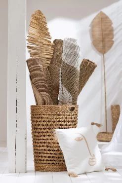 12 Feuilles De Bananier Déco Bambou Naturel -Meubles De Maison Magasin 589 1 Feuille de Bananier Decorative Naturel Jline Jolipa Deco Campagne Chic 4