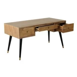 Bureau Eliot Acacia Massif -Meubles De Maison Magasin 593 1 Bureau Eliot Acacia Massif Signature Mobilier Deco Campagne Chic 3
