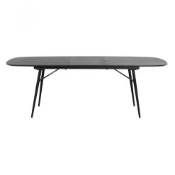 Table à Manger Extensible Chêne Métal Italo Pomax