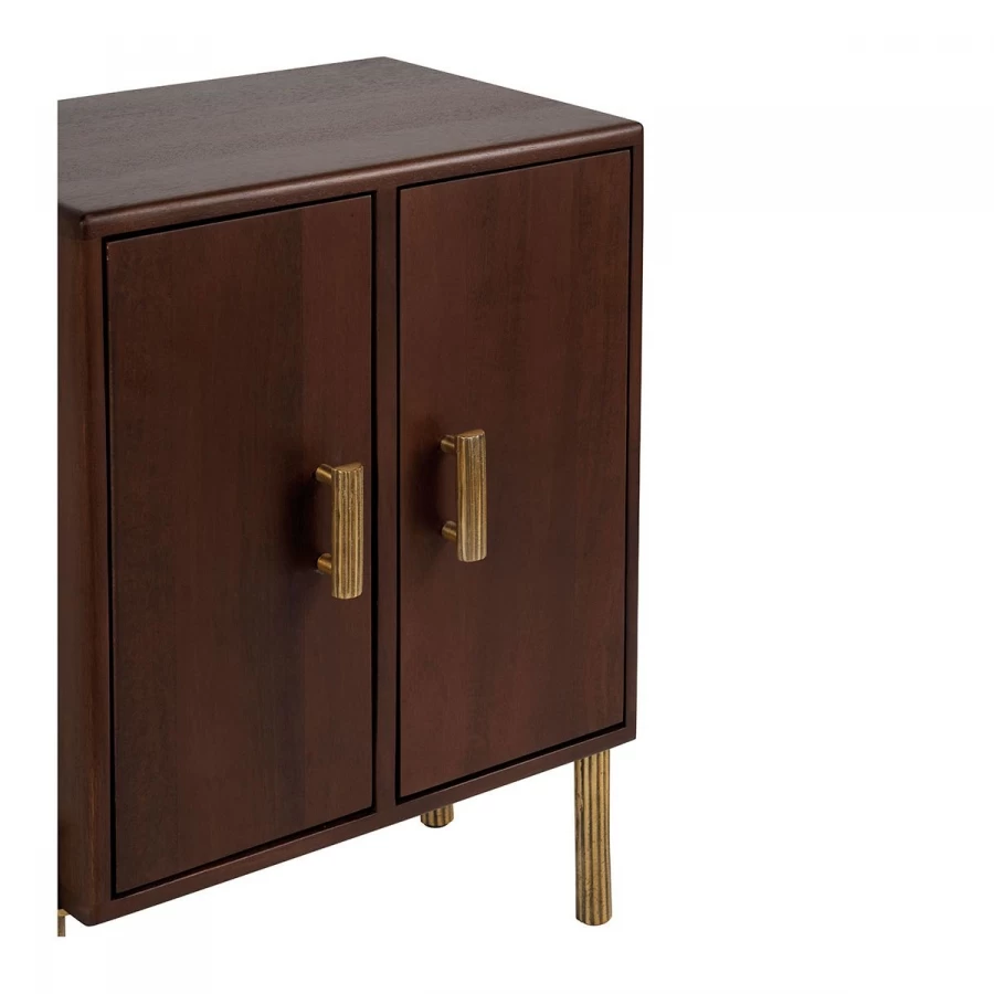 Chevet 2 Portes Victor Blanc D'Ivoire 7 Chevet 2 Portes Victor Blanc D'Ivoire – Image 5