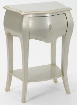 Chevet 1 Tiroir Murano Silver