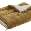 Futon Matteo Velours / Lin - Bronze 180x80 Blanc D'Ivoire -Meubles De Maison Magasin 604 1 Futon Matteo Velours Bronze 180x80 Blanc d Ivoire Deco Campagne Chic 1