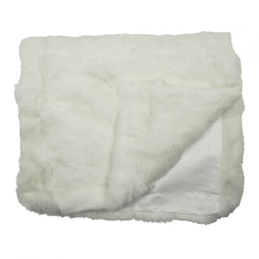 Plaid Fourrure Lapin Blanc 130x180 3 Plaid Fourrure Lapin Blanc 130x180