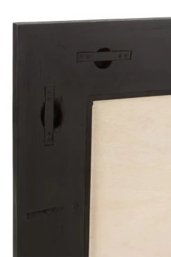 Miroir Molly Bois Noir Rotin Naturel PM -Meubles De Maison Magasin 619 1 Miroir Molly Bois Noir Rotin Naturel PM Jline Jolipa Deco Campagne chic 3
