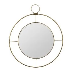 Miroir Eluminea Doré