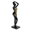 Statue Femme Alix H40cm -Meubles De Maison Magasin 626 1 Statue Femme Alix Noir Dore Amadeus Cades Deco Campagne Chic