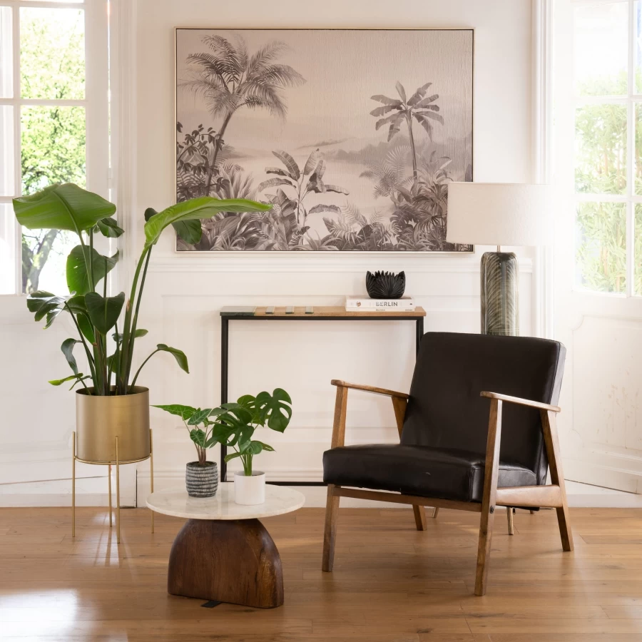 Bout De Canapé Swan Marbre Blanc 6 Bout De Canapé Swan Marbre Blanc – Image 4