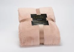 Plaid Luxe Rose 170x240