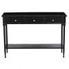 Console Métal Noir Gramao Athezza -Meubles De Maison Magasin 639 1 Console Metal Noir Gramao Athezza Hanjel Style Campagne