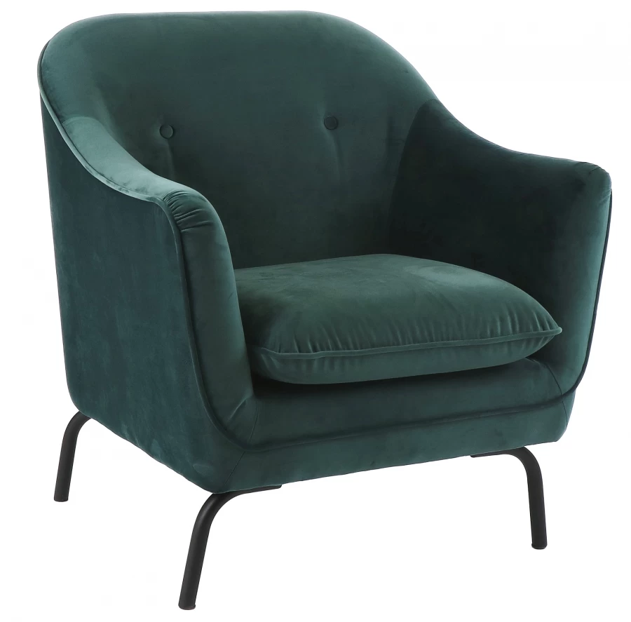 Fauteuil Velours Gris Vert Lusso Pomax 3 Fauteuil Velours Gris Vert Lusso Pomax