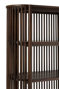 Armoire Bibliothèque Connie Manguier Foncé -Meubles De Maison Magasin 652 1 Bibliotheque Connie Manguier Brun Jline Jolipa Style Campagne 7